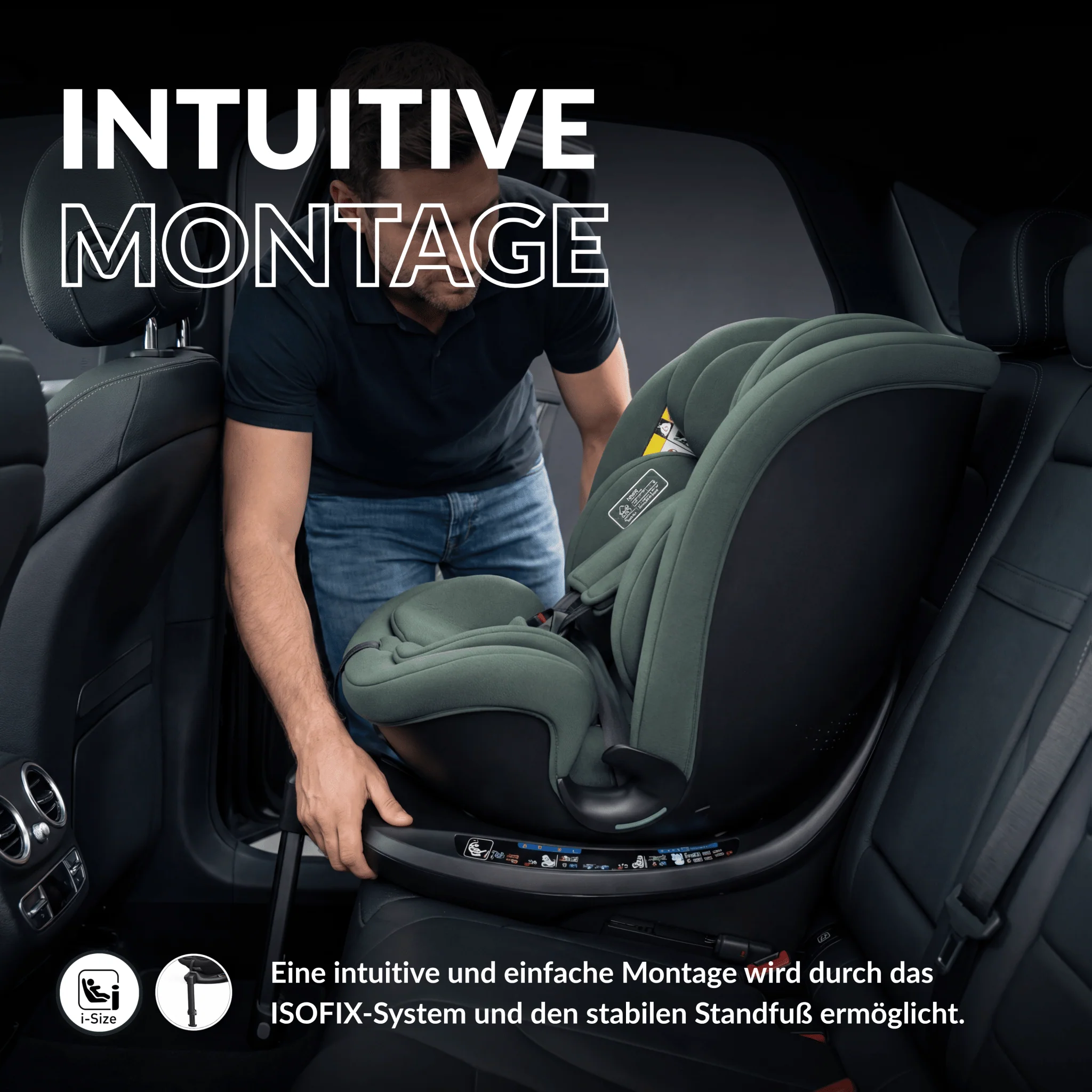 OWEN® 3-in-1 Kindersitz mit ISOFIX 360º Comfy - Image 20
