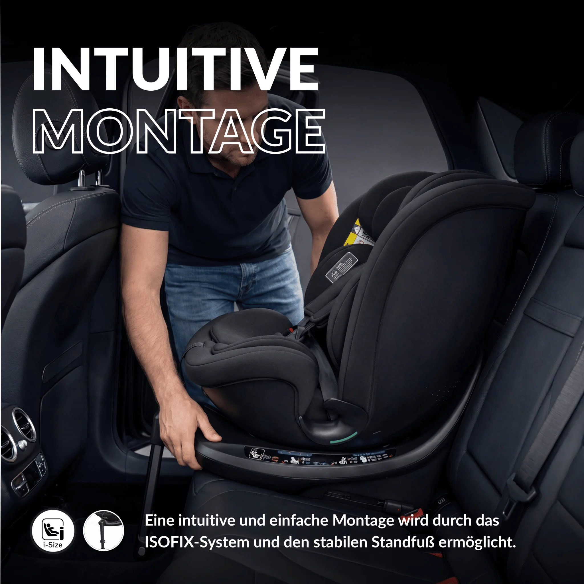 OWEN® 3-in-1 Kindersitz mit ISOFIX 360º Comfy - Image 3