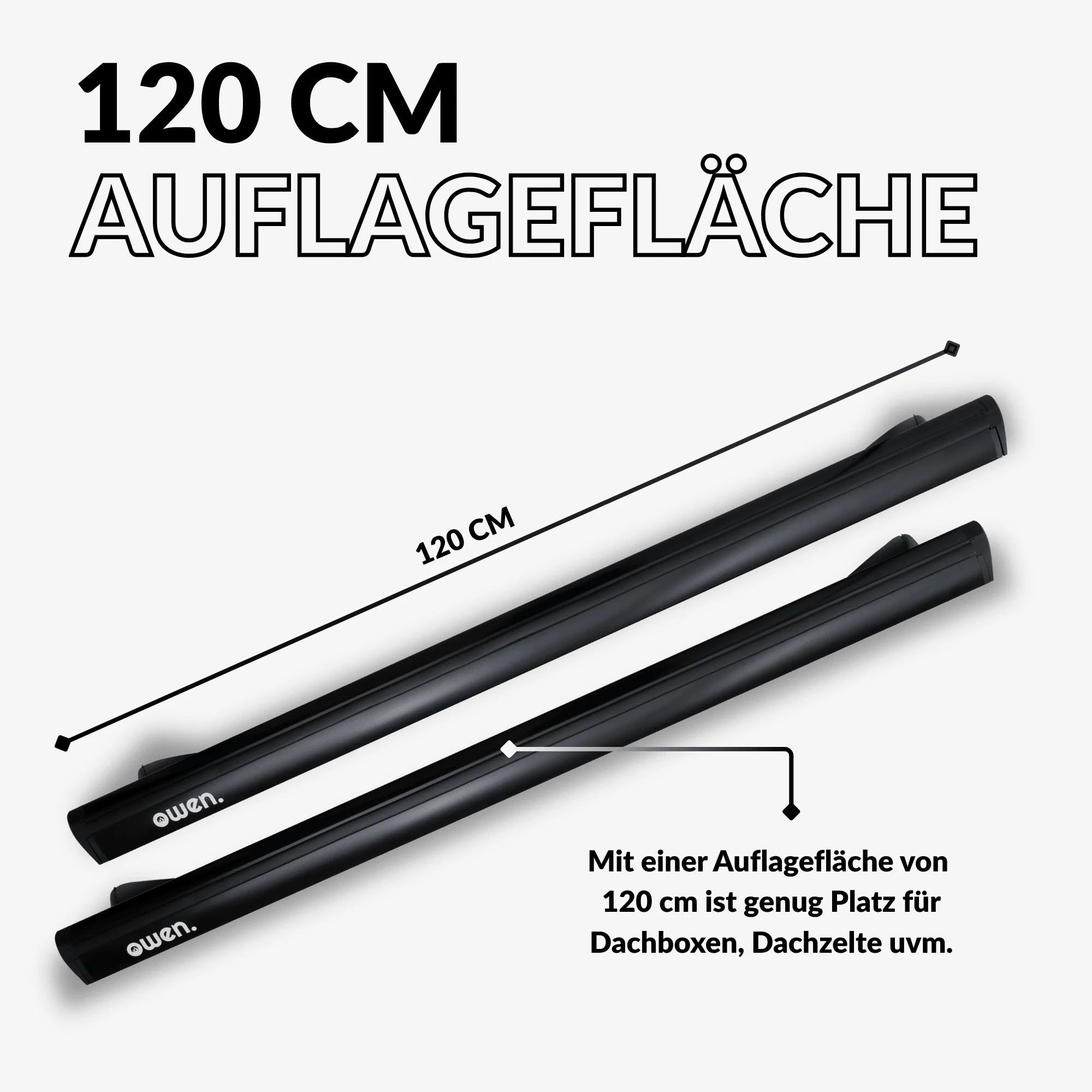 OWEN® Dachträger 5.0 PRO für offene Reling - Image 18