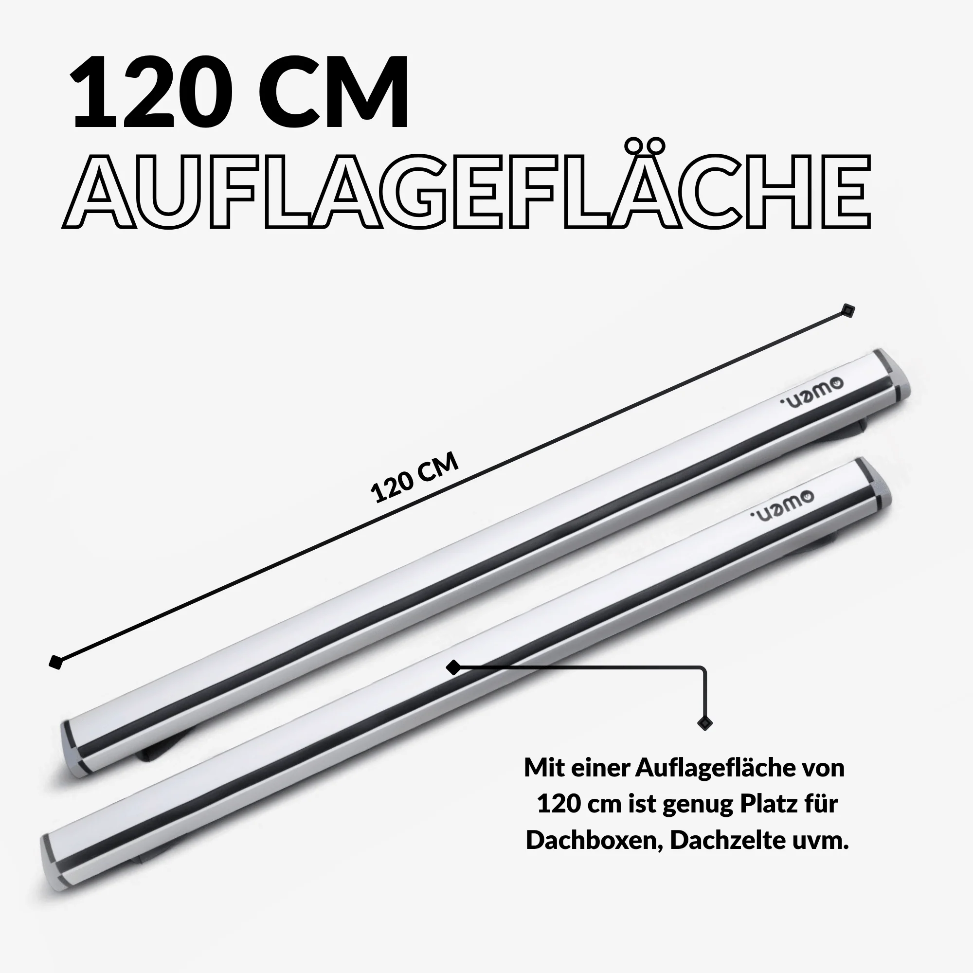 OWEN® Dachträger 5.0 PRO für offene Reling - Image 20