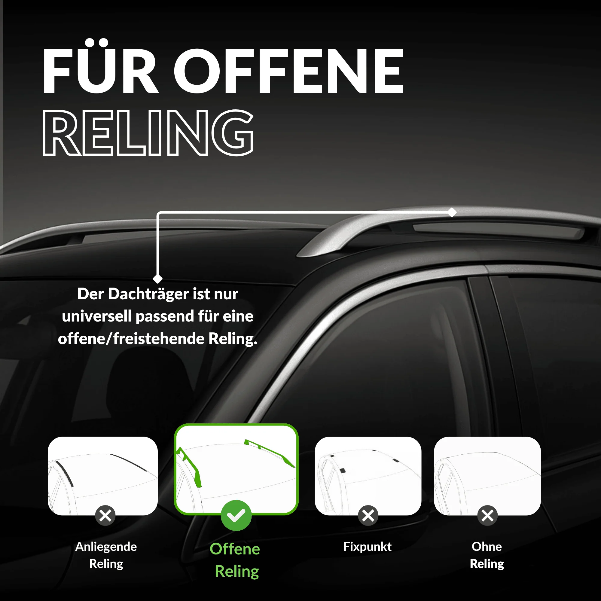 OWEN® Dachträger 5.0 PRO für offene Reling - Image 7