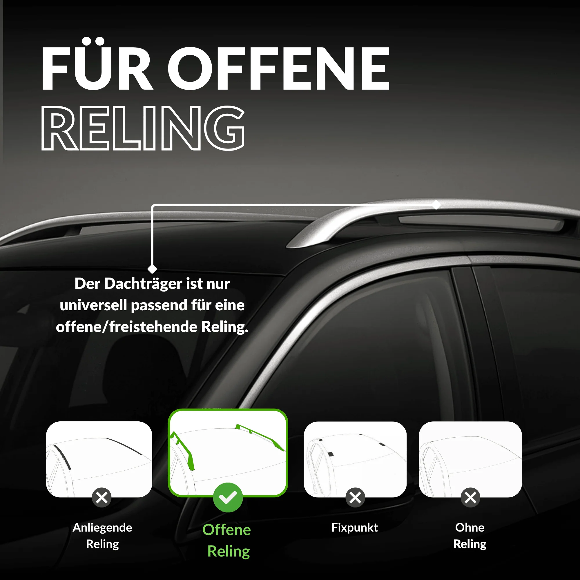 OWEN® Dachträger 5.0 PRO für offene Reling - Image 8