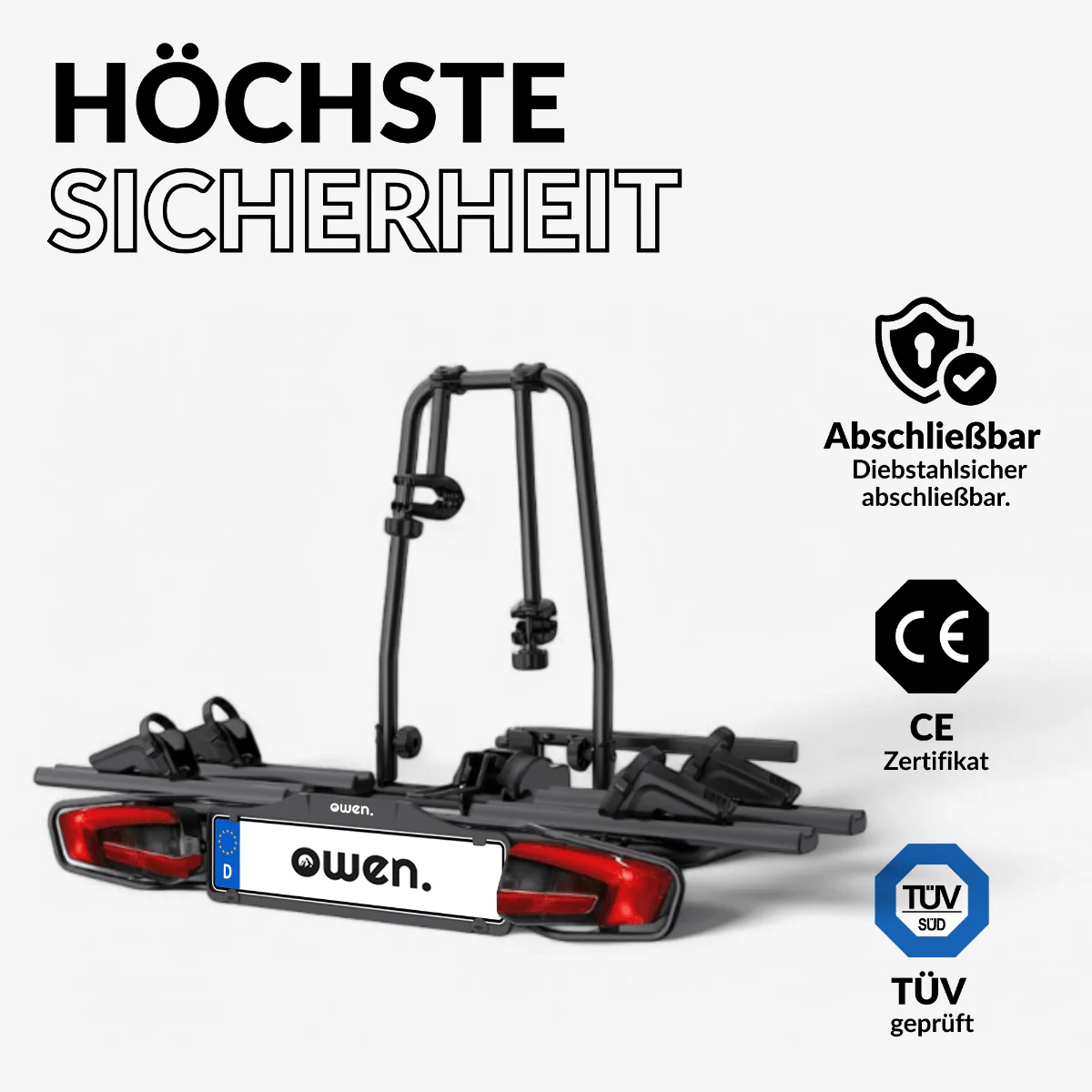 OWEN® Kupplungs-Fahrradträger (Vorgängermodell) - Image 5