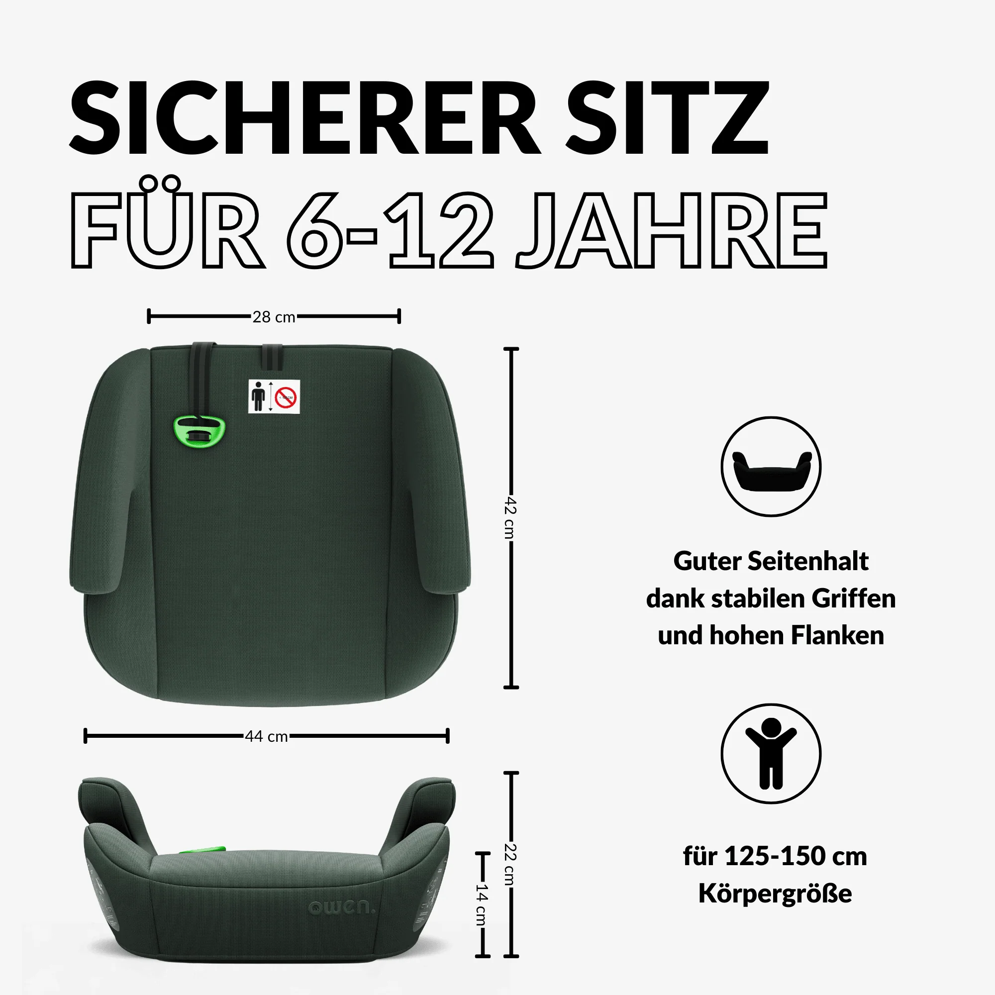 OWEN® Lumova Basic Kindersitz mit ISOFIX - Image 40
