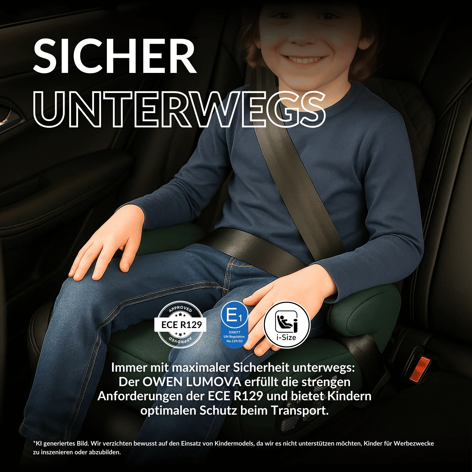 OWEN® Lumova Basic Kindersitz mit ISOFIX - Image 9