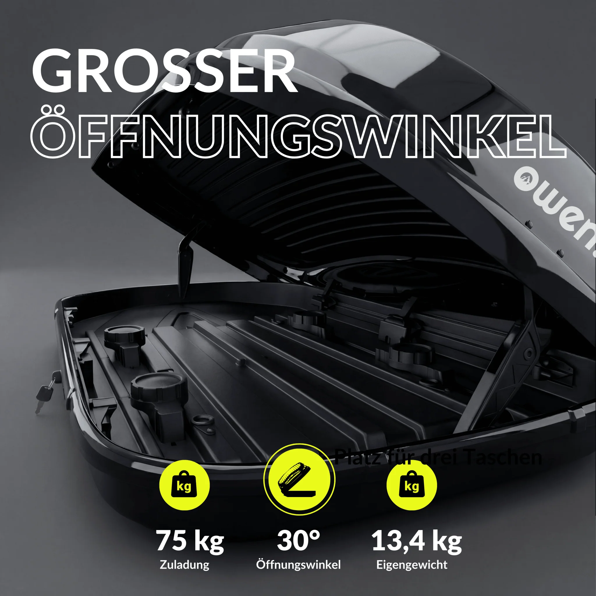 OWEN® ROWA Dachbox 320L - Image 4