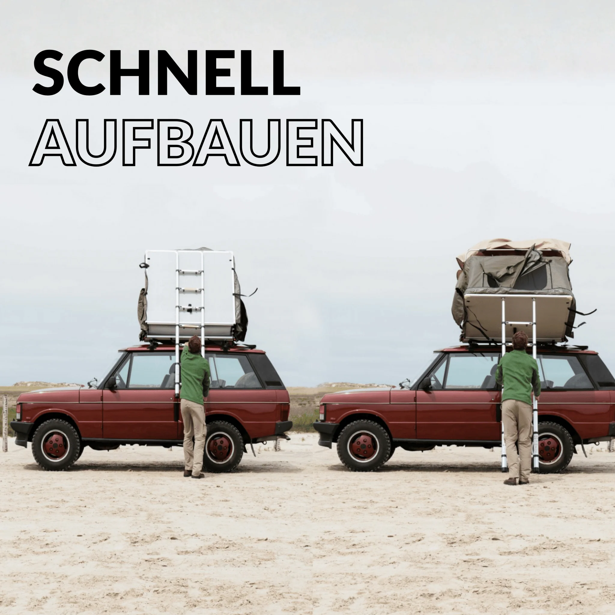 OWEN® two Dachzelt (Green Olive Edition) - Image 3